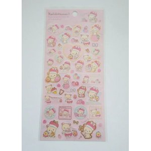 Photo: San- X korilakkuma strawberry pink Stickers Brand New