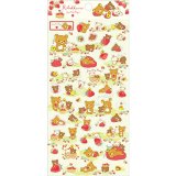 Photo: San- X Rilakkuma Strawberry party Stickers Brand New