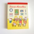 Photo1: Sanrio Characters Hello Kitty My Melody etc.. mini memo pad Brand New (1)