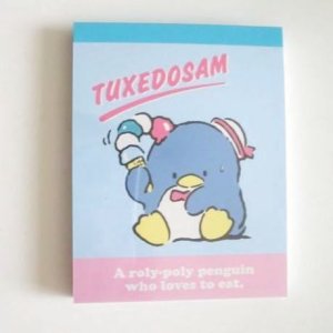 Photo: Sanrio Tuxedosam mini memo pad Brand New