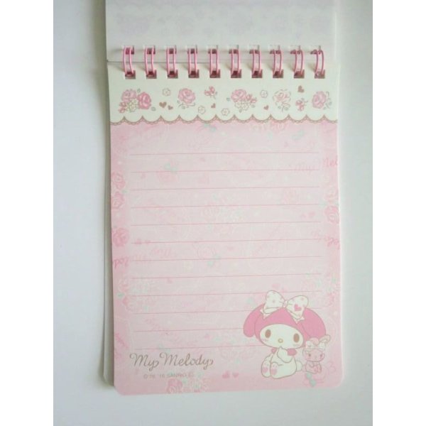 Photo2: Sanrio My Melody ring memo pad lace Brand New (2)