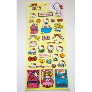 Photo: Sanrio Hello Kitty Vinyl Stickers Ribbon New