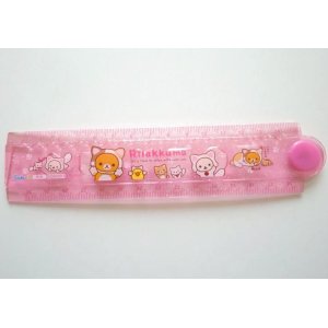 Photo: San-x Rilakkuma Folding Ruler 30 cm Pink Brand New