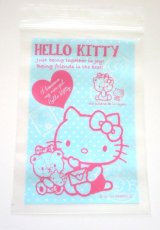 Photo: Sanrio Hello Kitty Plastic Ziplock Bags 15 pcs S Blue New