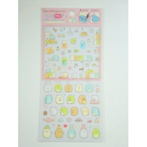 Photo: San-X Sumikko Gurashi index notebook planner etc.. vinyl Stickers pink New 