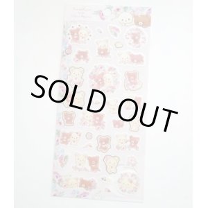 Photo: San-X Rilakkuma Korilakkuma Stickers Flower field pastel Brand New 