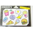 Photo2: Fast Food Junk flake Stickers 40 pcs New (2)