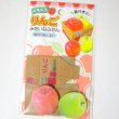 Photo1: Apple with mini petit cardboard box Memo Tags Slips Labels Funny Lovely New (1)