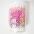 Photo1: Sanrio My Melody cotton swab ear bud q-tip 100 pcs set Brand New (1)