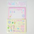 Photo1: Mini petite writing paper set bunny rabbit lovely Brand New (1)