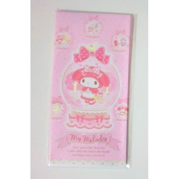 Photo1: Sanrio My Melody mini envelopes Long Brand New (1)