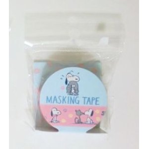 Photo: Peanuts Snoopy Decorative Craft Washi Masking Tape Sticker pink New