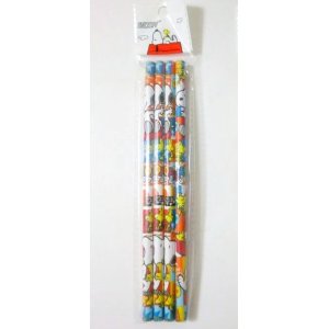 Photo: Peanuts Snoopy Woodstock Pencils 4set Brand New