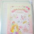 Photo2: Mini petite writing paper set Beauty Rose lovely Brand New (2)