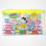 Photo: Peanuts Snoopy Sally Mini Coin Purse Petite Vinyl Pouch Yellow Brand New