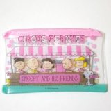 Photo: Peanuts Snoopy Charlie Brown Friends Mini Coin Purse Petite Vinyl Pouch Pink Brand New