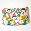 Photo1: Peanuts Snoopy Charlie Brown Friends Mini Pouch Brand New (1)