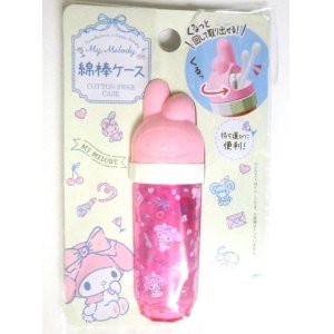 Photo: Sanrio My Melody Cotton Swab ear bud q-tip Case Pink Brand New