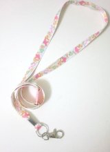 Photo: Sanrio My Melody Name ID Card Holder Neck Strap lanyard White Pink New