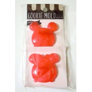 Photo: Disney Tsum Tsum Mickey Minnie Mouse Cookie Cutter Mold set 3D Brand New