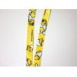 Photo2: Sanrio Gudetama Egg Name ID Card Holder Neck Strap lanyard Yellow New (2)