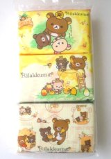 Photo: San-X Rilakkuma Pocket Tissue 6 pcs honey picnic Brand New