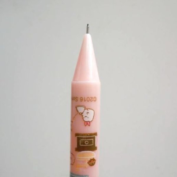 Photo4: San-X Sumikko Gurashi cafe mechanical pencil pink with stamp Brand New (4)