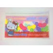 Photo2: Sanrio Hello Kitty slide fastener vinyl pouch Bag for makeup stationary etc... New (2)