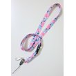 Photo1: Disney Minnie Mouse ID Card Holder Neck Strap lanyard Pink New (1)