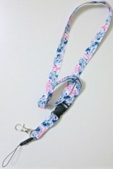 Photo: Disney Minnie Mouse ID Card Holder Neck Strap lanyard White Pink polka dot New