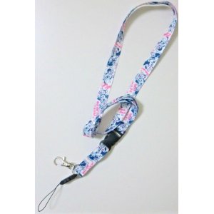 Photo: Disney Minnie Mouse ID Card Holder Neck Strap lanyard White Pink polka dot New