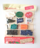 Photo: Bento Lunch Box Accessories Food Picks Logo Flags 10 pcs