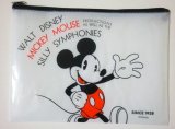 Photo: Disney Mickey Mouse Vinyl Pouch Bag Brand New