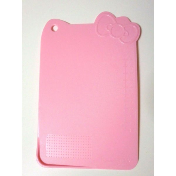 Photo1: Sanrio Hello Kitty Cutting Board with Grater pink Brand New (1)