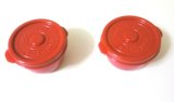 Photo: Bento Lunch Box Accessory Mayonnaise Sauce Fruits Mini Cup Red 2pcs set 48ml M