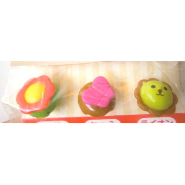 Photo2: Bento Lunch Box Accessory Magical Food Picks 6 pcs Brand-New (2)