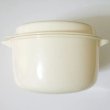 Photo4: Bento Lunch Box Accessory Kitchen Organize picnic party etc...plastic pot case white L 550ml Japan (4)