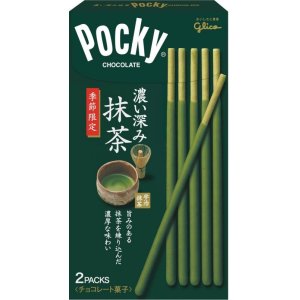 Photo: Pocky chocolate cookies matcha strong sweets New