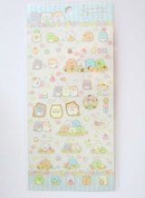 Photo: San-X Sumikko Gurashi vinyl stickers flower field Brand New 