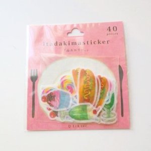 Photo: Sweets Flake Paper Japanese Washi Masking Stickers 40 pcs New