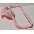 Photo2: Sanrio Hello Kitty towel hanger Pink Brand New (2)