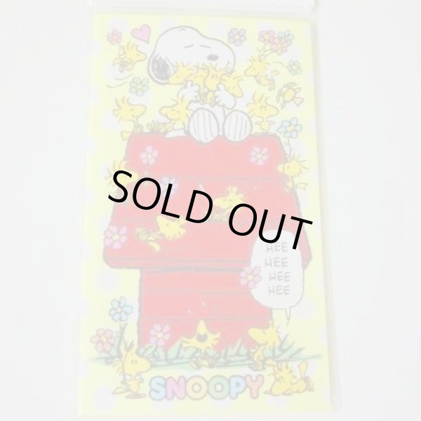 Photo1: Peanuts Snoopy woodstock mini envelopes Brand New (1)