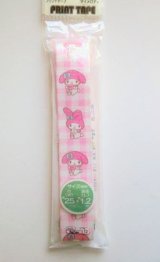 Photo: Sanrio My Melody print tape sewing pink Band Brand New