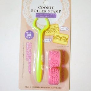 Photo: Cookie Biscuit Roller Stamp Birthday Party Favor Lace Heart Brand New