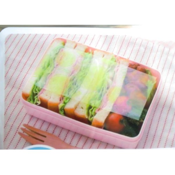 Photo2: Bento Lunch Box Accessory Food antibacterial sheet Lemon Japan New (2)