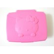 Photo1: Sanrio Hello Kitty Cotton Tissue etc...Case Makeup Pink Brand New (1)