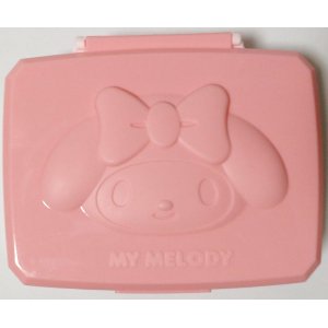 Photo: Sanrio My Melody Cotton Tissue etc...Case Makeup Pink Brand New