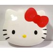 Photo1: Hello Kitty Earphone Case Brand-New White Red (1)