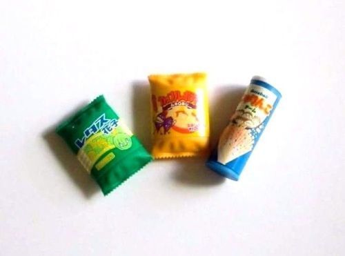 Photo1: Eraser Toy Japanese Junk Food Snack Potato Chips Brand New (1)