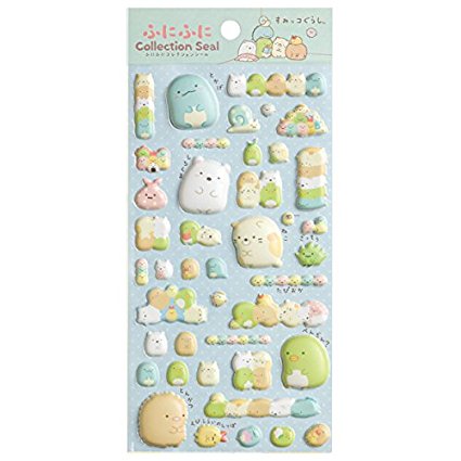 Photo1: San- X sumikkogurashi marshmallow Stickers Brand New (1)